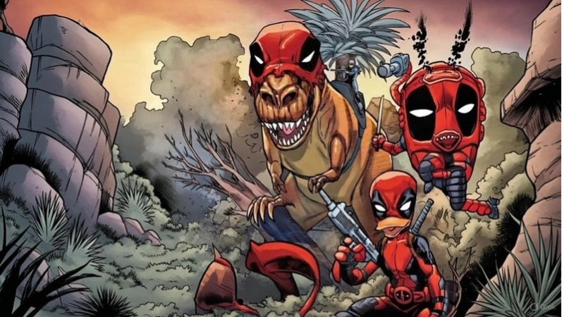 Deadpool Dinosaur