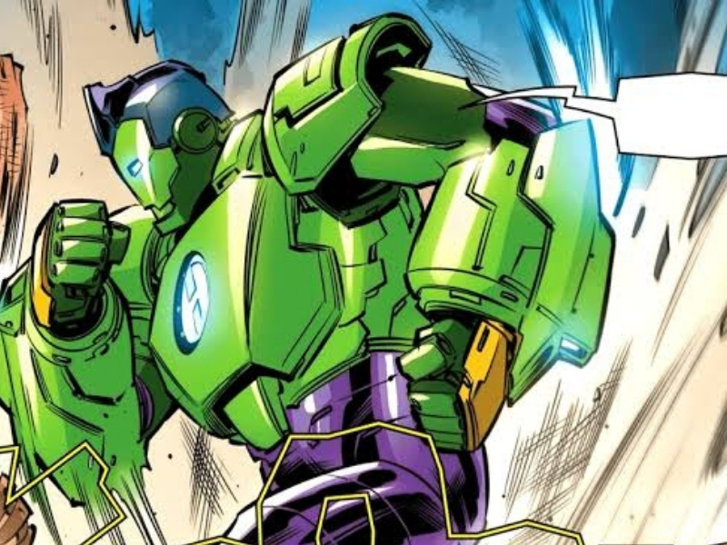 Iron Hulk Avengers armor suit
