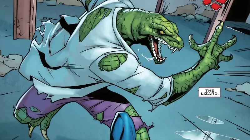 Lizard spider man