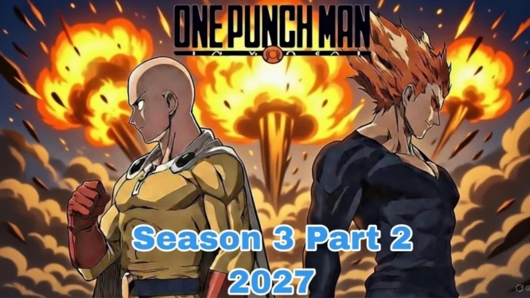 One Punch Man Season 3 Part 2 Confirmed for 2027
