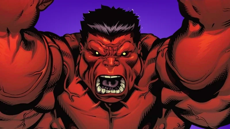 Red Hulk Thunderbolt Ross shooting gun