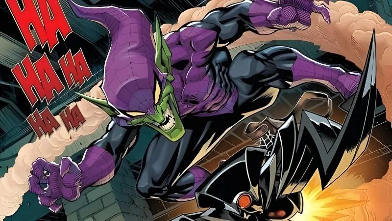 Green goblin spider man