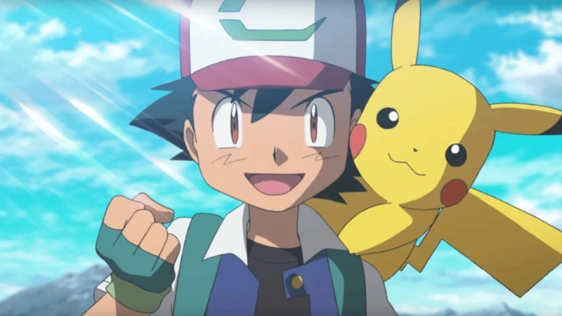 Ash and Pikachu Pokemon