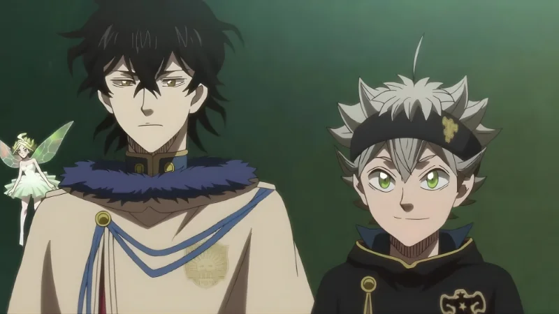 Asta and Yuno Black Clover
