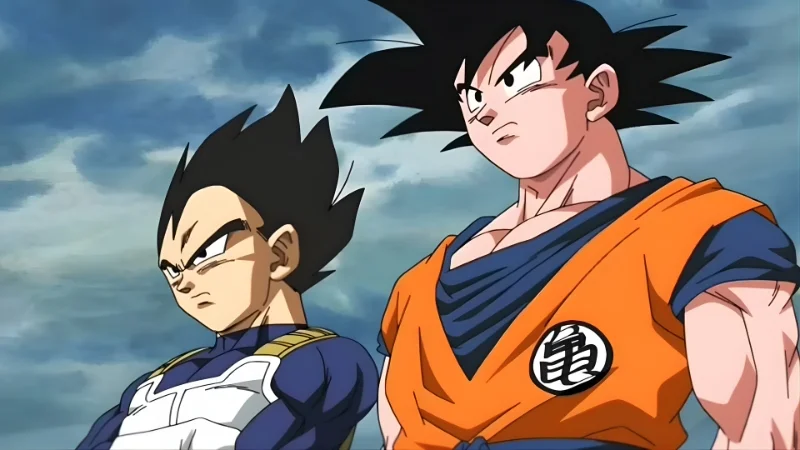 Goku and Vegeta Dragon Ball