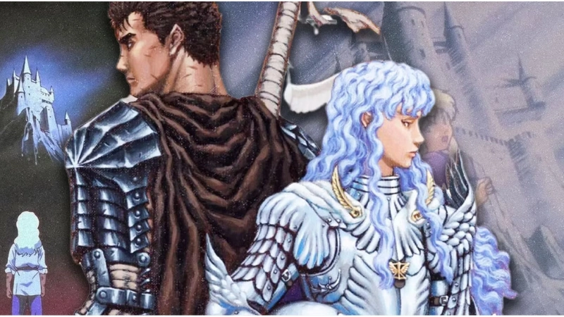 Guts and Griffith Berserk