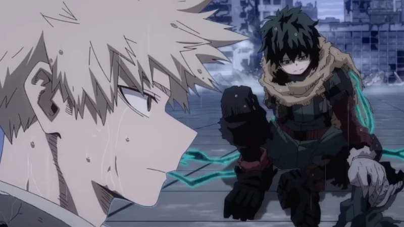 Deku and Bakugo MHA