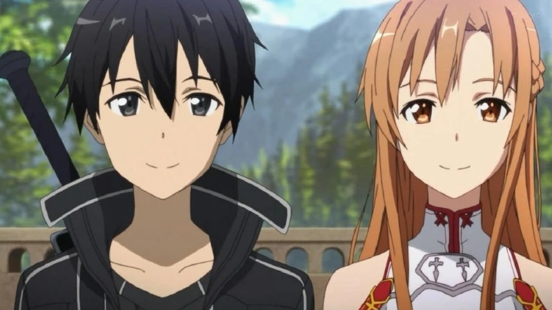 Kirito and Asuna SAO