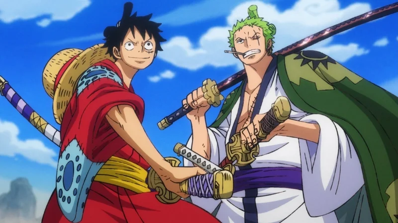 Luffy and Zoro One Piece