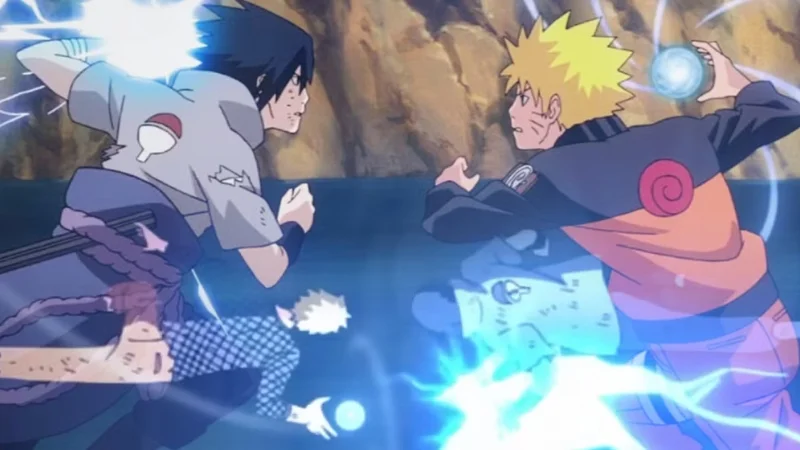 Naruto and Sasuke
