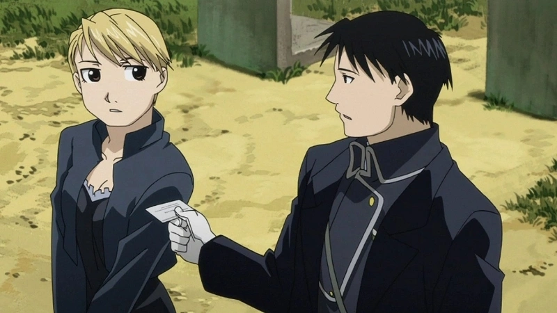Roy and Riza FMAB