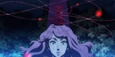 Vanessa unlocking her Fate Magic to protect her teammates in the Witch's Forest Arc — Black Clover Arc 5