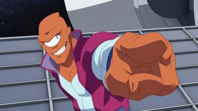 Allen the Alien, Coalition of Planets leader and genetically engineered Unopan warrior