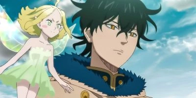 Yuno gaining wind spirit Sylph during the dungeon battle against Mars — Black Clover Arc 2