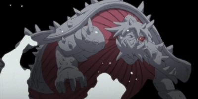 Isobu the Three-Tails turtle-like tailed beast with water abilities from Naruto