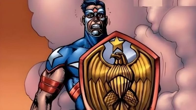 Soldier Boy, leader of Payback, whose reputation outpaces his actual performance