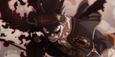 Asta using his Black Form for the first time in the Witch's Forest — Black Clover Arc 5