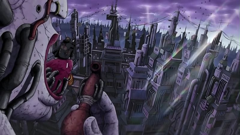 Amegakure Hidden Rain Village — Akatsuki base of operations and the place where Jiraiya died fighting Pain