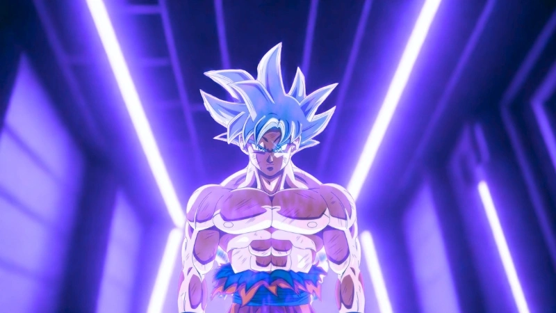 Goku in Ultra Instinct form from Dragon Ball Super
