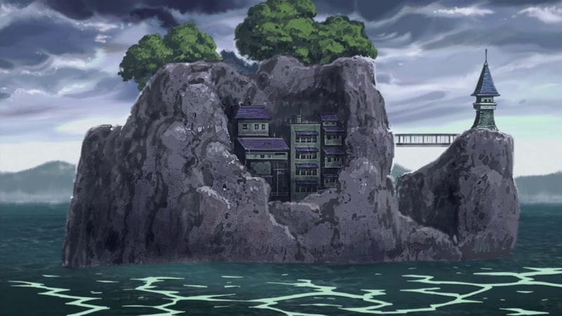 Otogakure Hidden Sound Village — Orochimaru's experimental base and recruitment center in the Land of Rice Fields