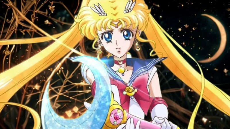 Sailor Moon in her ultimate cosmic form from the Sailor Moon anime series
