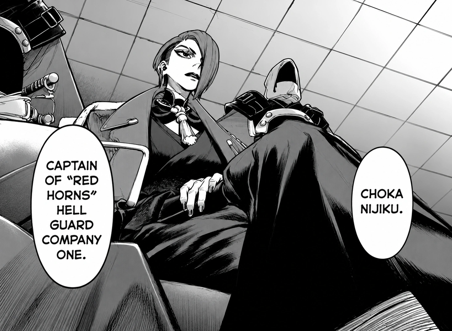 Kyoka Nijiku in her Hell Guard