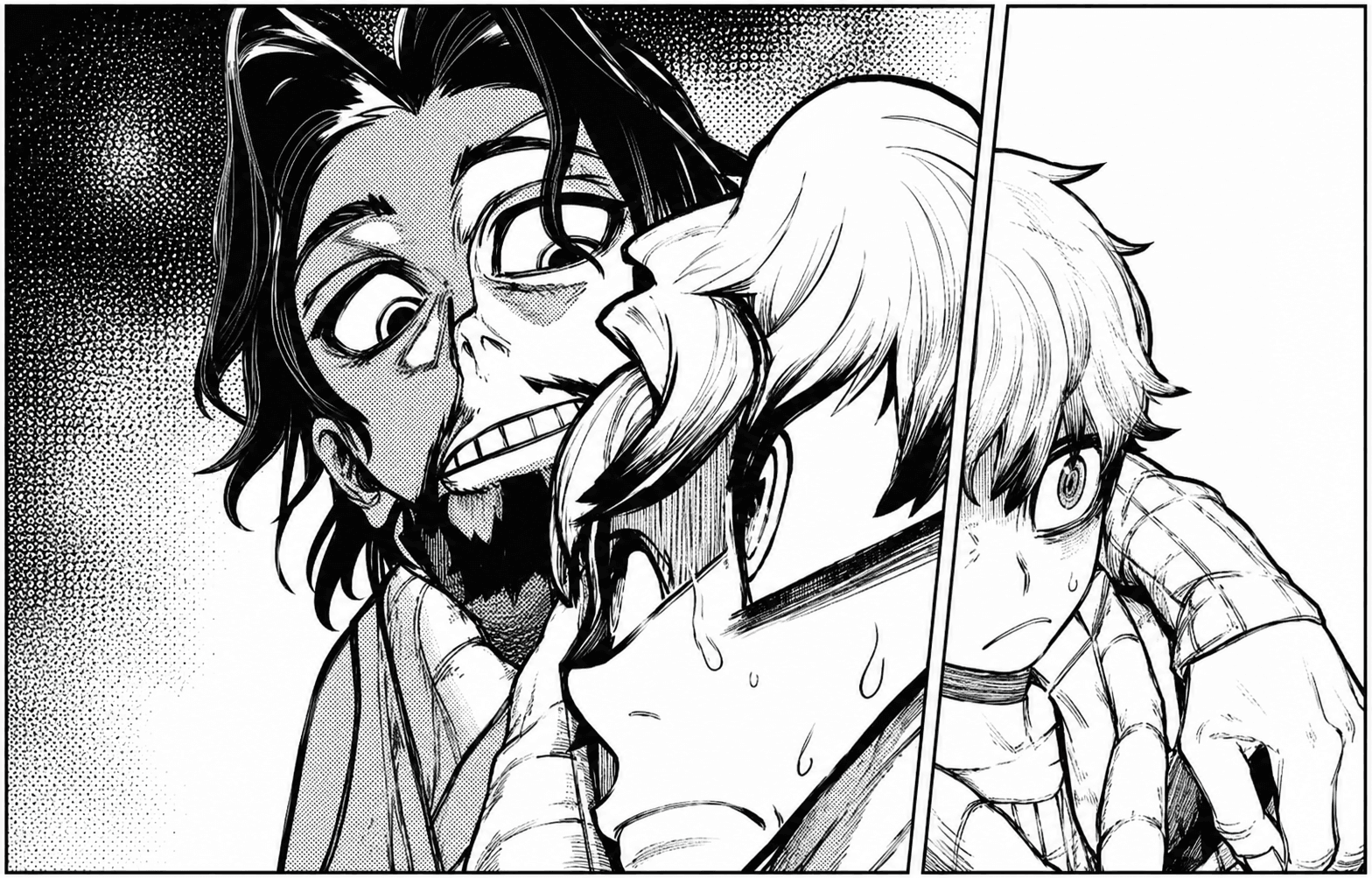 Regto smiling and guiding rudo