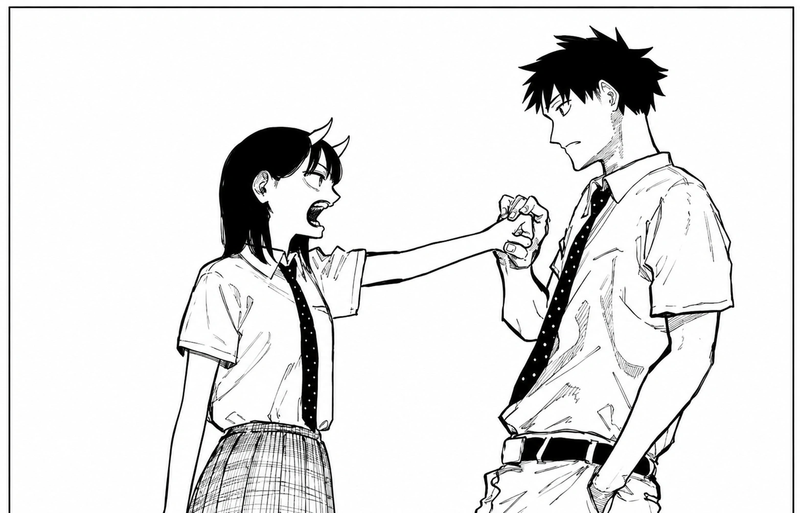 Ryunosuke Yoshioka in his Kuromata High uniform with his short spiky hair in RuriDragon