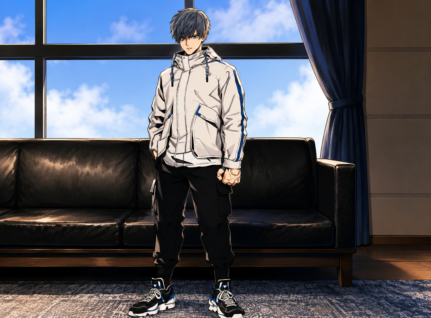 Blue, Top Leader of the Neo Heroes in One Punch Man