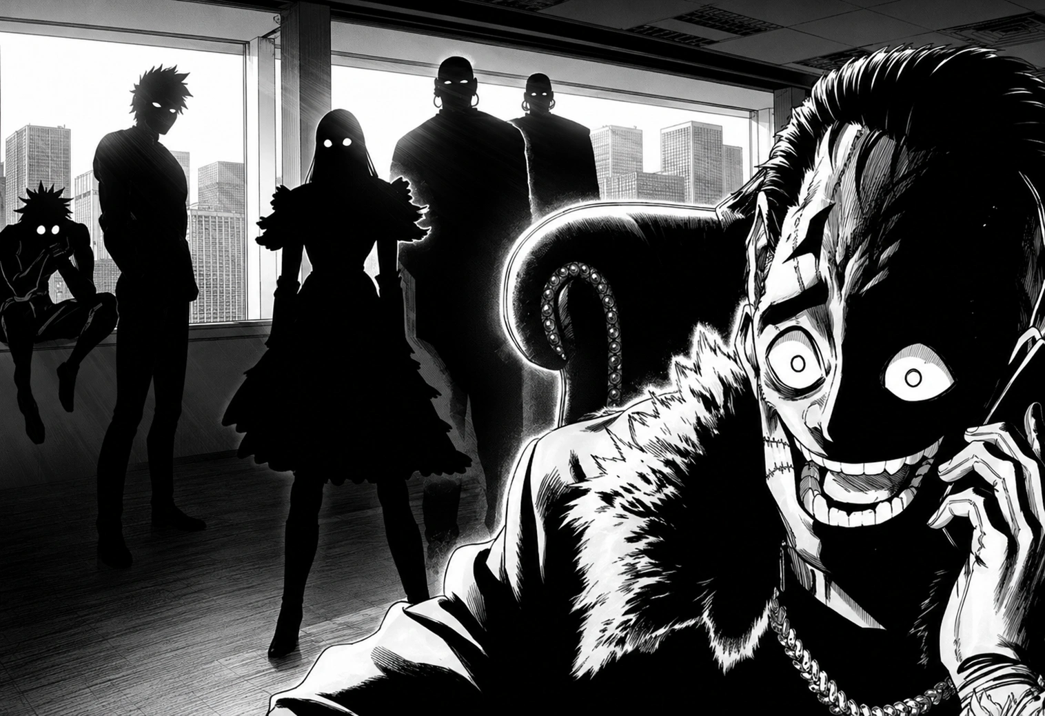 Ryumon, former gang leader and Neo Hero in One Punch Man