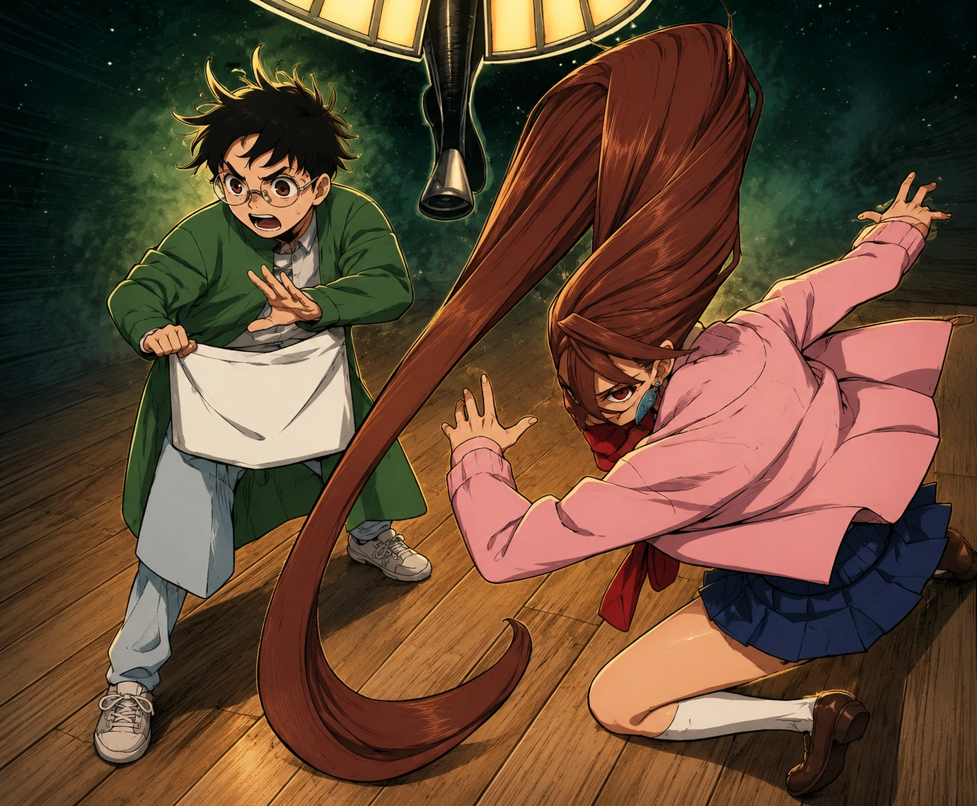  Okarun vs. Lord Red 