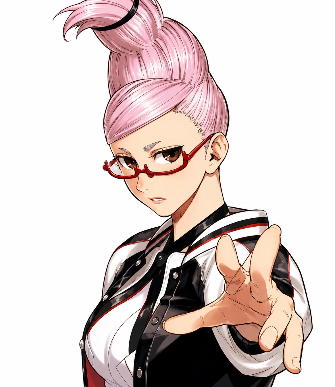 Seiko Ayase establishing the city barrier during the Turbo Granny arc in Dandadan