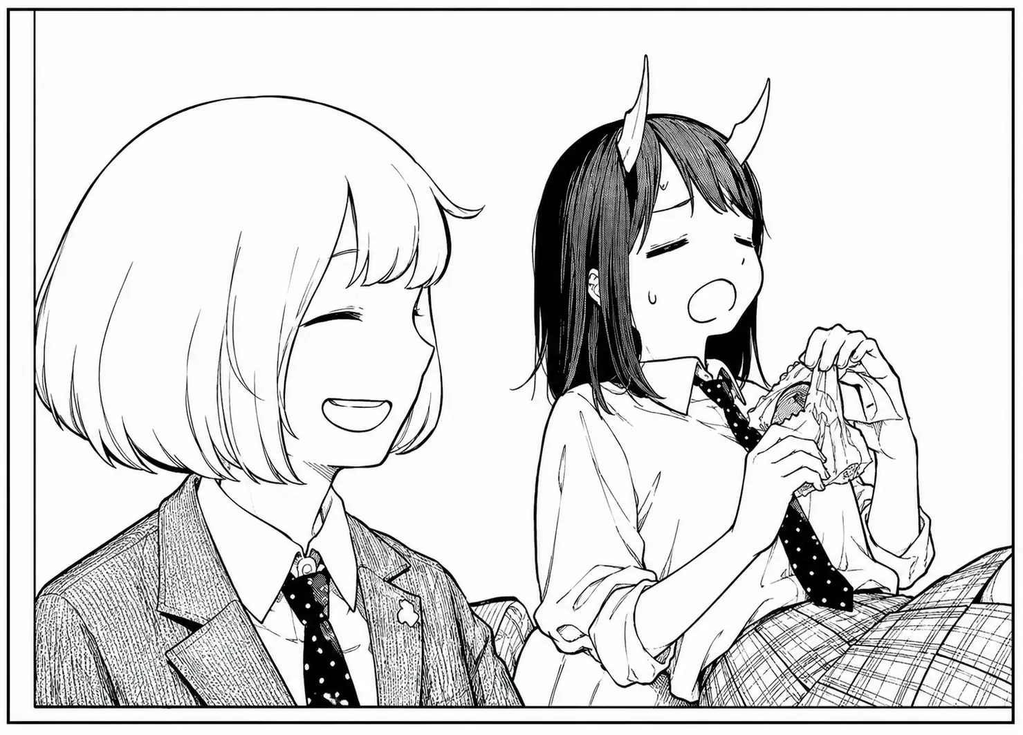 Yuka Hagiwara in her Kuromata High School uniform in RuriDragon