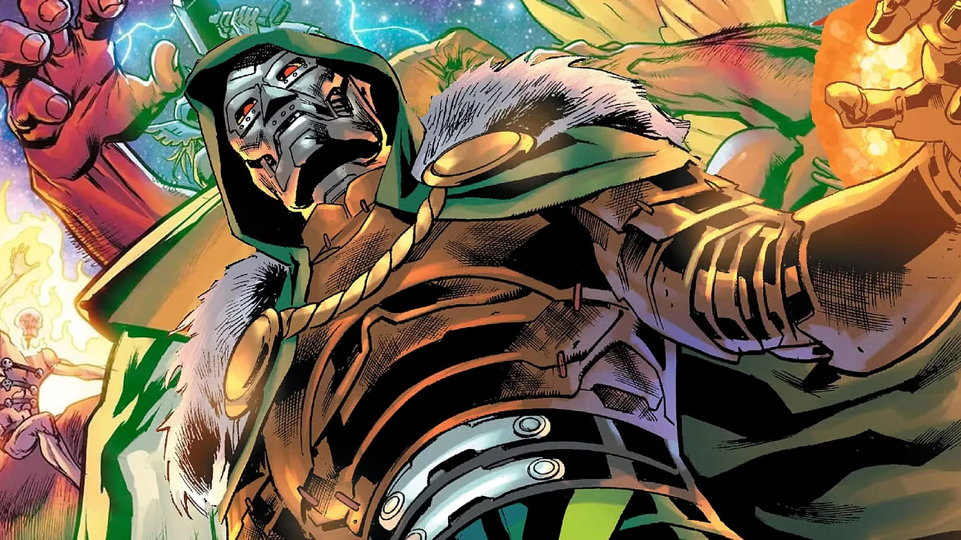 Doom Supreme, the Sorcerer and Necromancer Supreme who founded the Multiversal Masters of Evil
