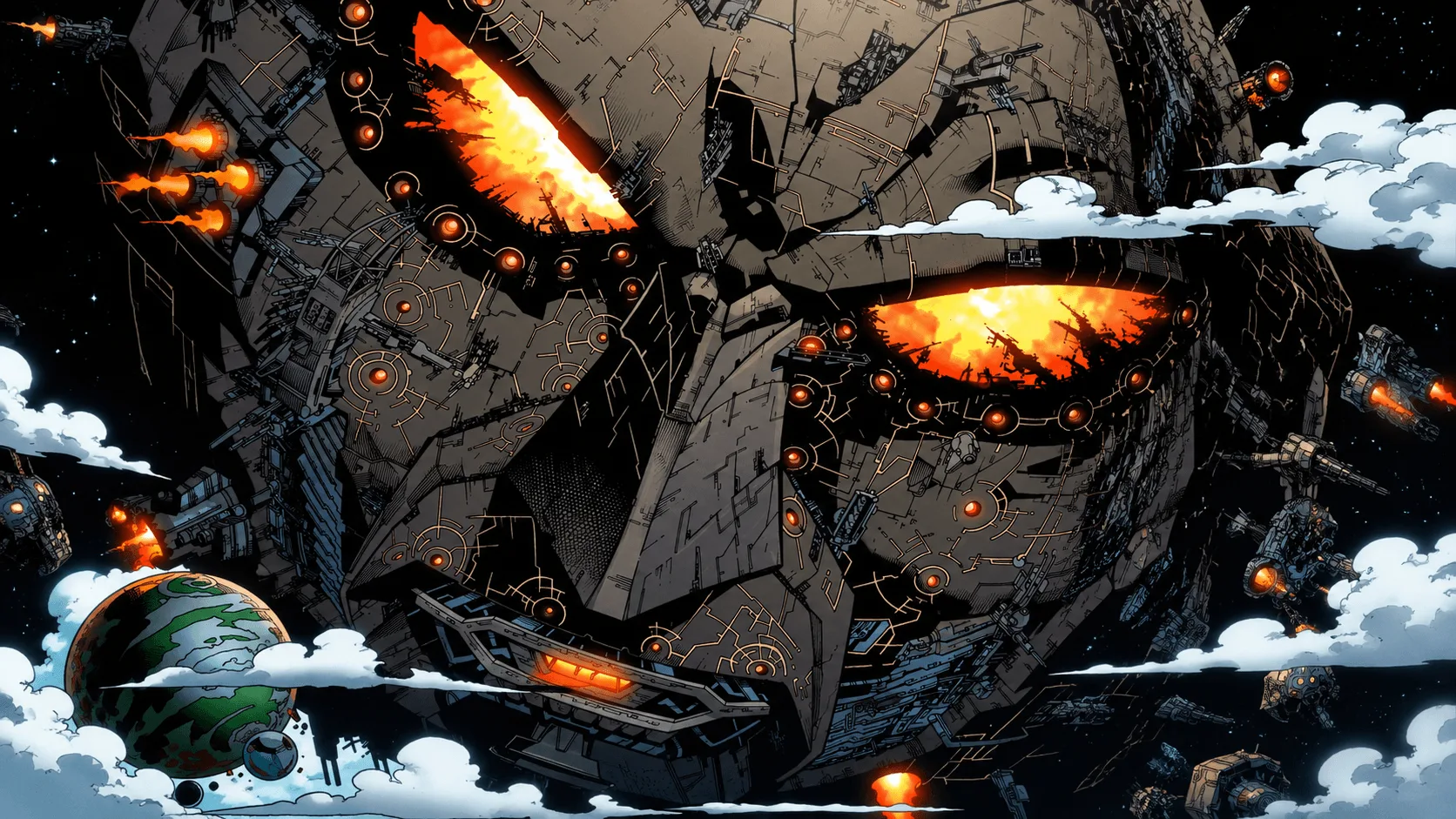 Doom the Living Planet, Victor von Doom's consciousness fused with Ego the Living Planet